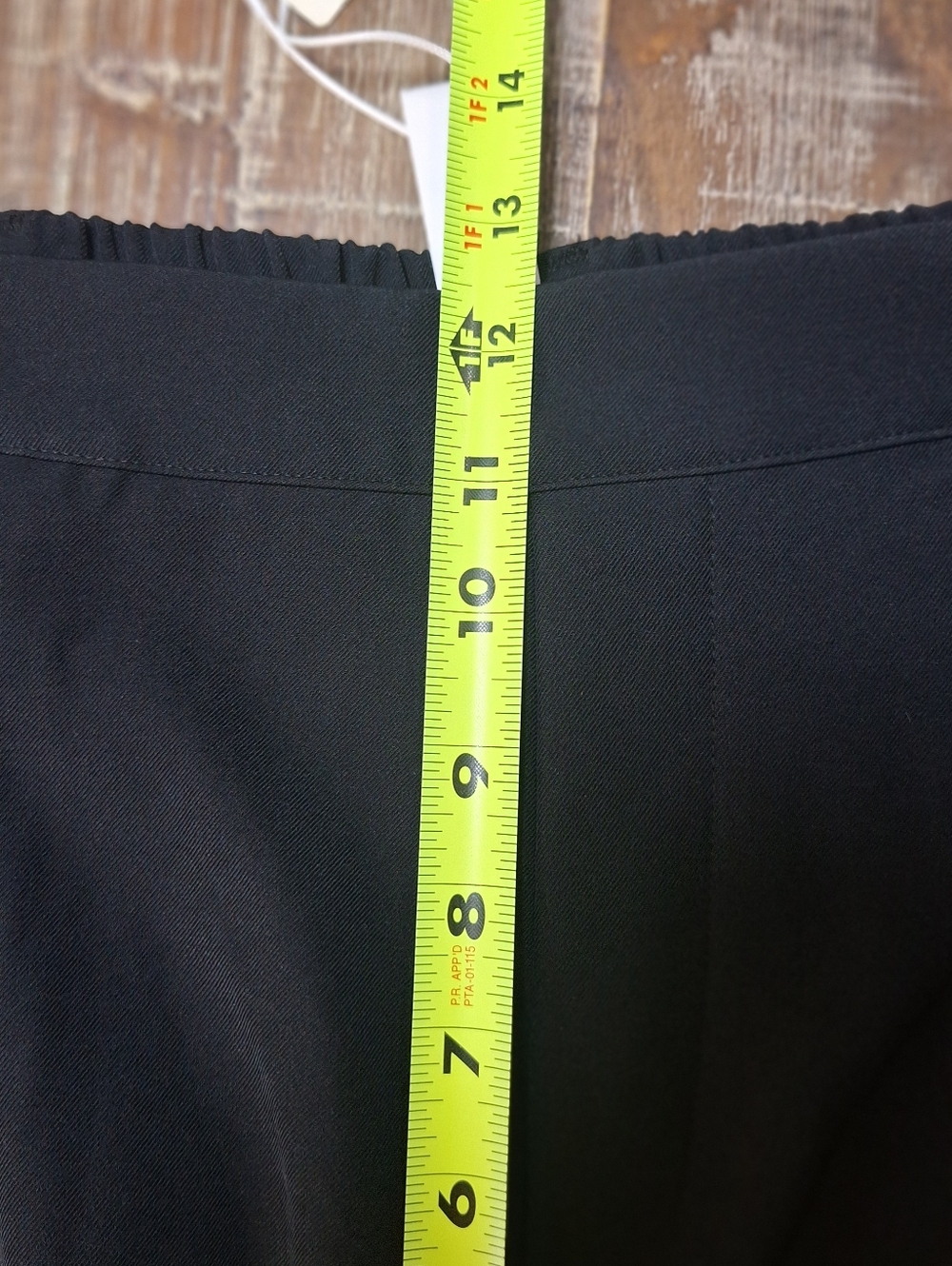 Halara Pants Women's Petite Medium Nwt's Black Slacks With Pockets Elastic Waist - Picture 6 of 6